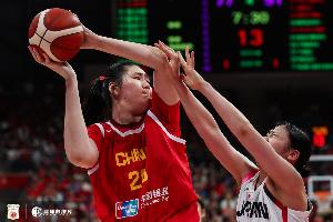 中国女篮破对手挡拆做得不够好 张子宇缺阵影响球队战斗力